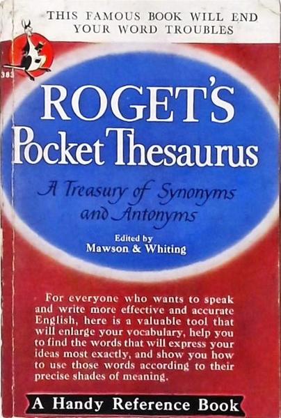 Rogets Pocket Thesaurus