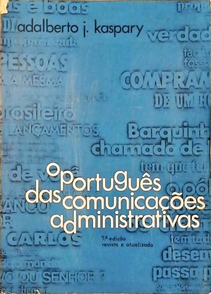 O Português Das Comunicações Administrativas