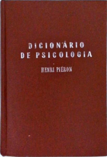 Dicionário De Psicologia