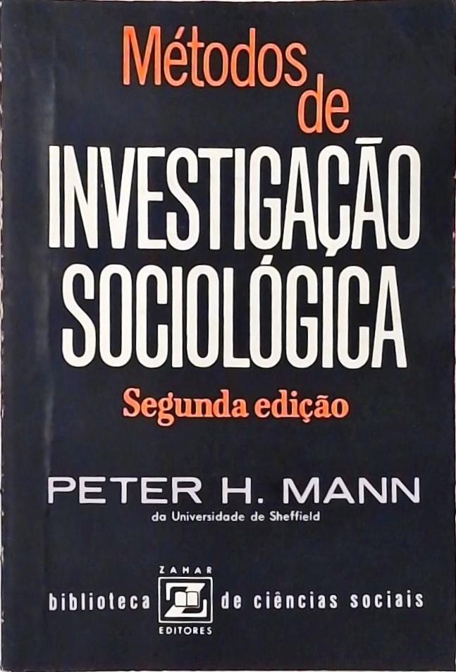 Métodos De Investigação Sociológica