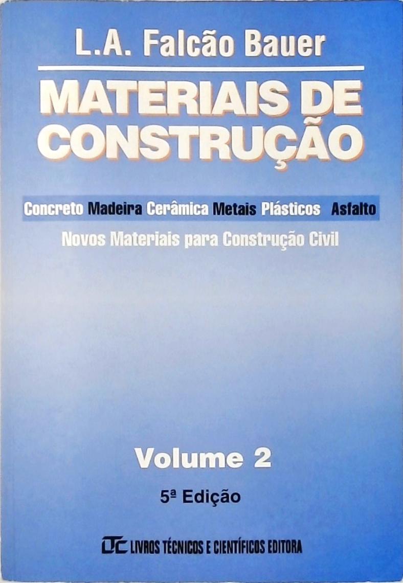 Materiais De Construção Vol 2