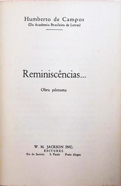 Reminiscências