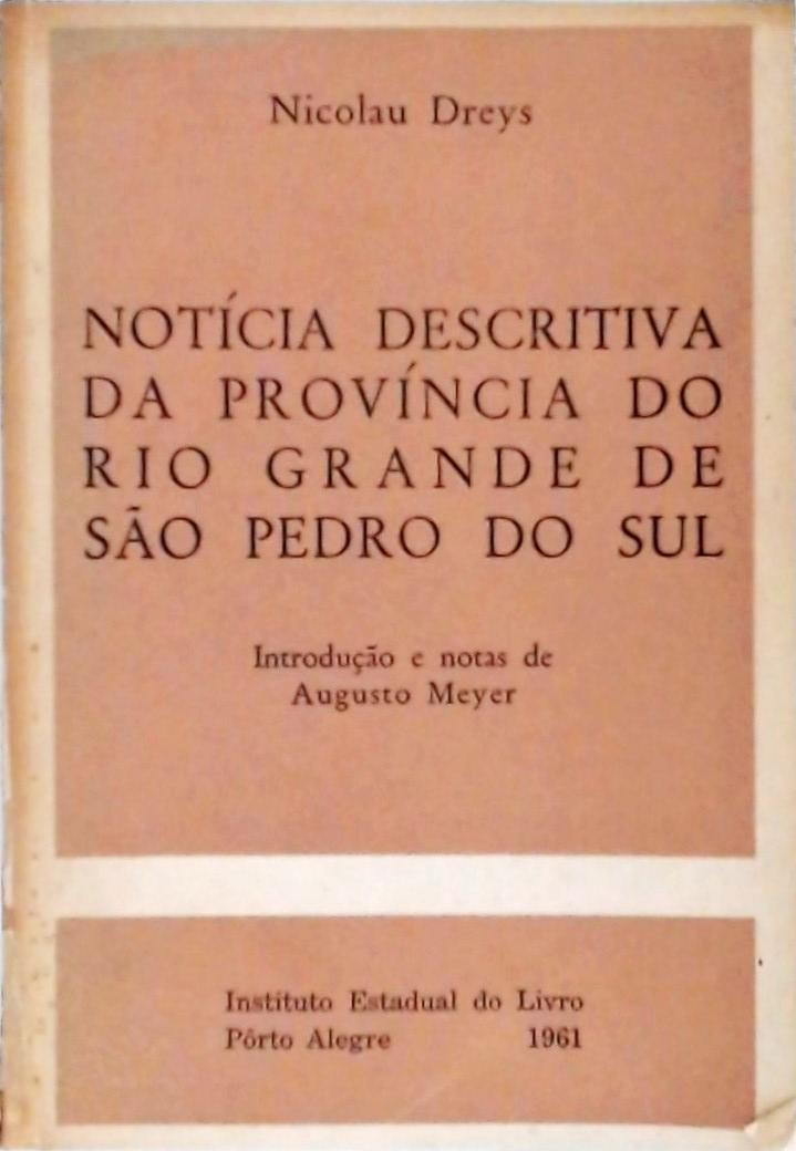 Notícia Descritiva da Província do Rio Grande de São Pedro do Sul