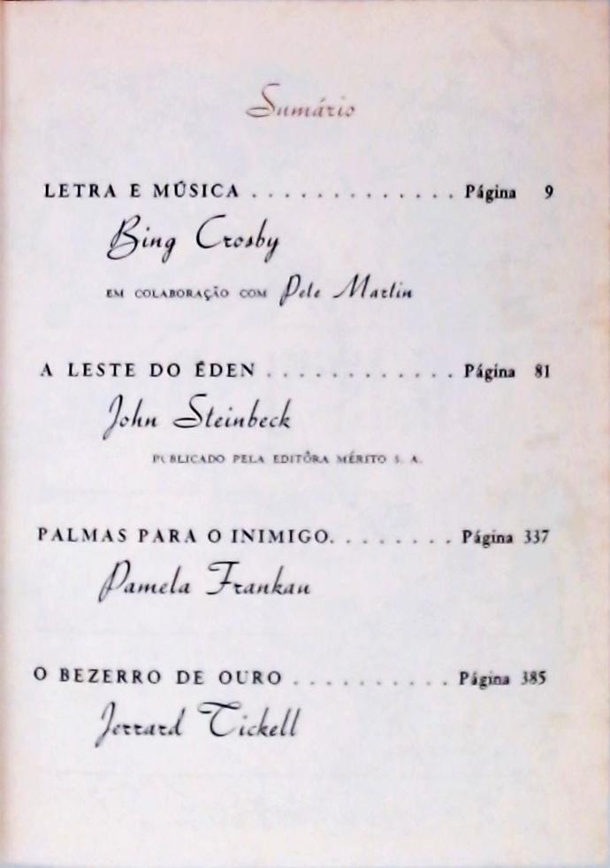 Letra e Música - A leste do Éden - Palmas para o Inimigo - o Bezouro de Ouro