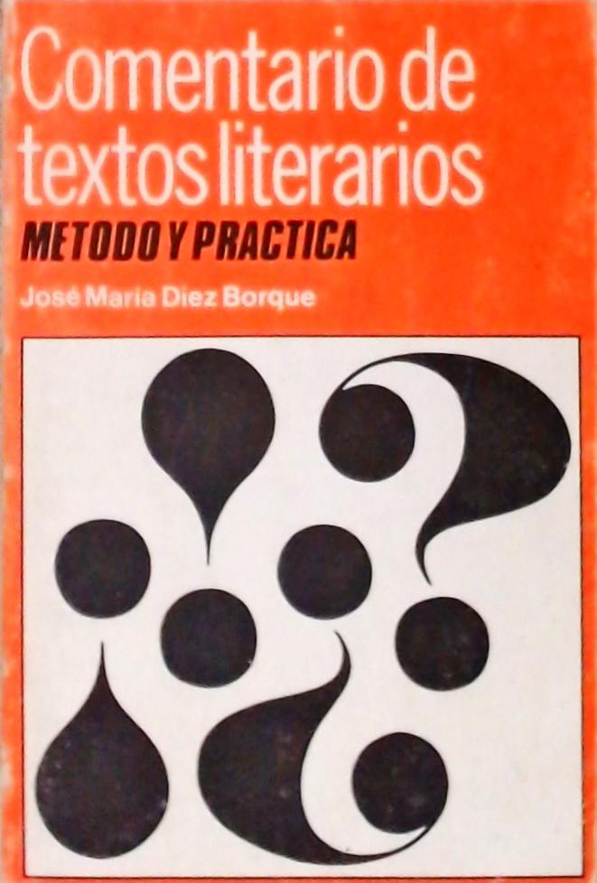 Comentario De Textos Literarios