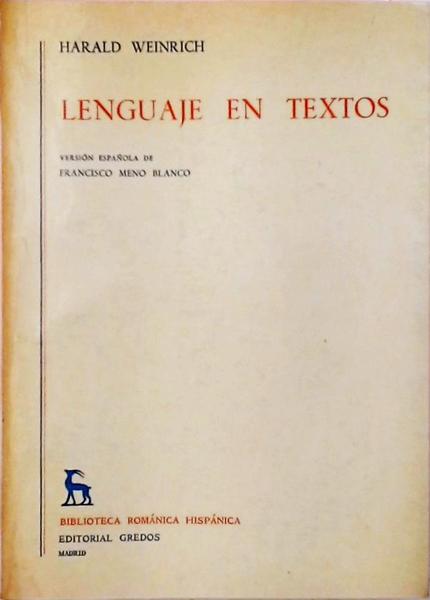 Lenguaje En Textos