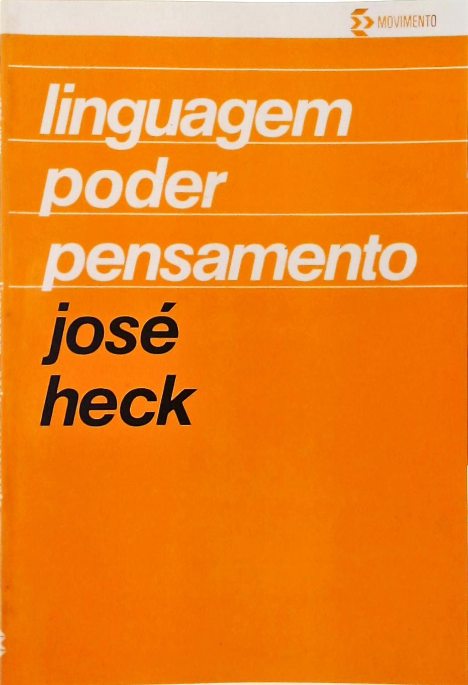 Linguagem, Poder, Pensamento