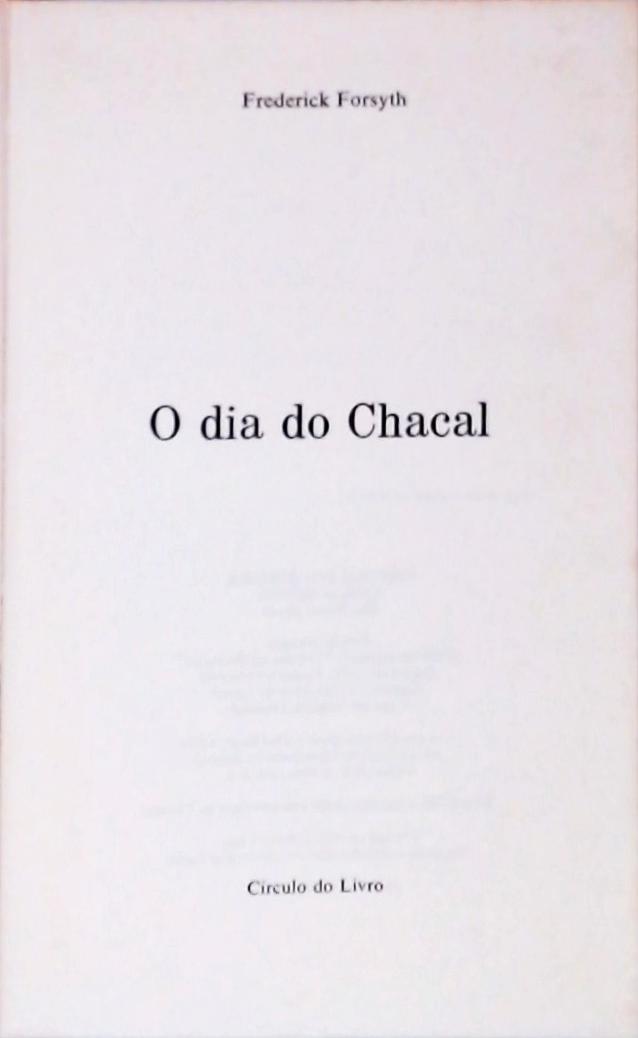 O Dia do Chacal