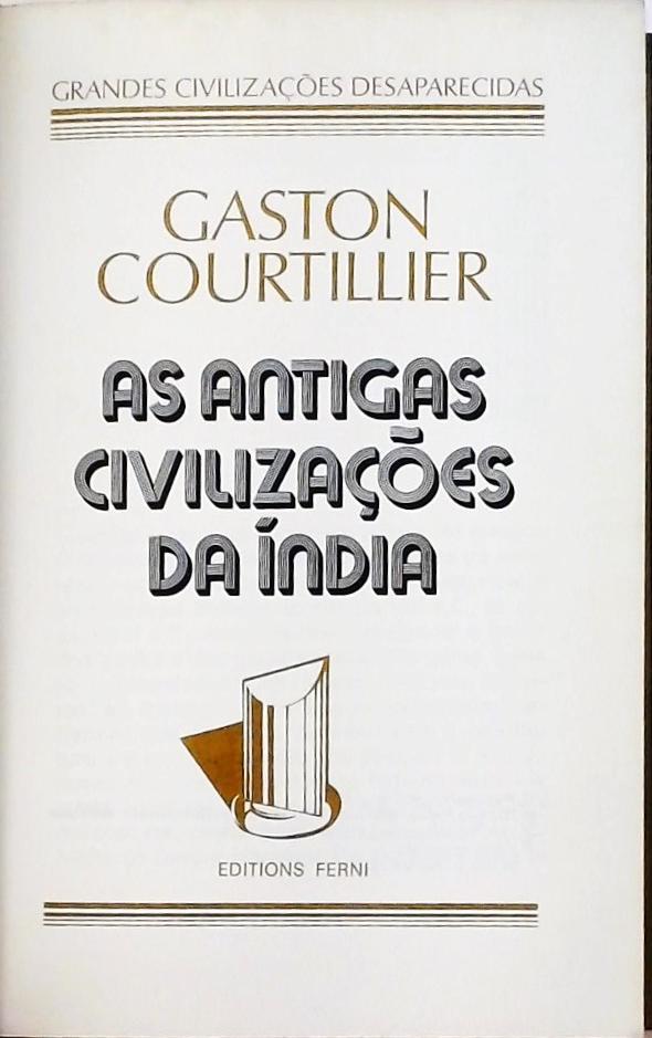 As Antigas Civilizações da Índia