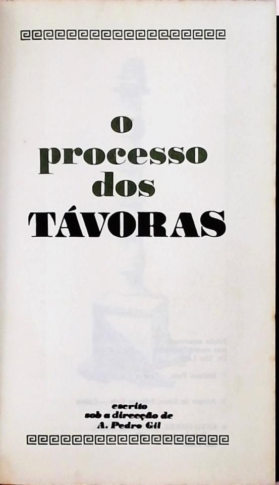 Os Grandes Julgamentos da História - O Processo dos Távoras