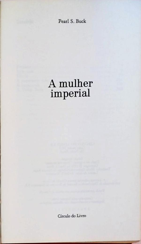 A Mulher Imperial