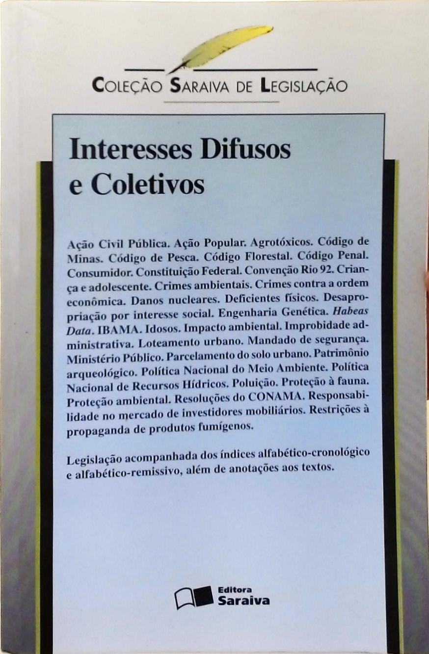 Interesses Difusos e Coletivos