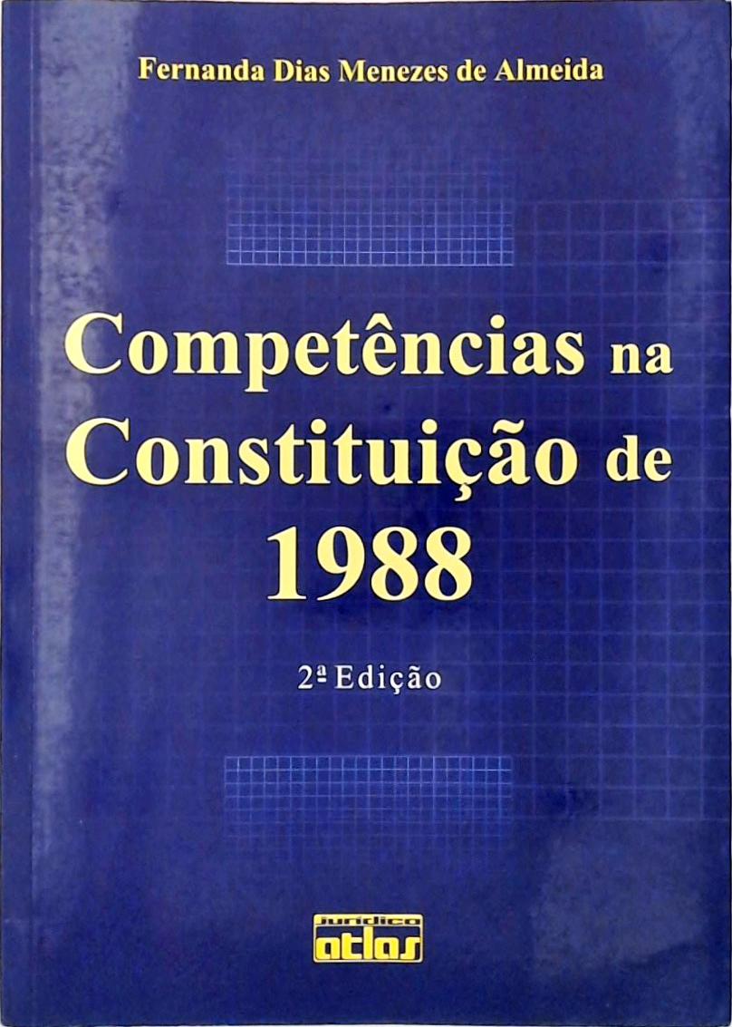 Competências Na Constituição De 1988