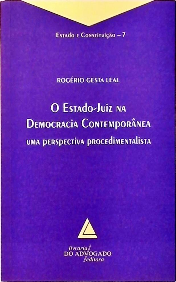 O Estado-juiz Na Democracia Contemporânea (2007)