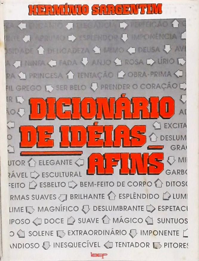 Dicionário De Idéias Afins (1975)