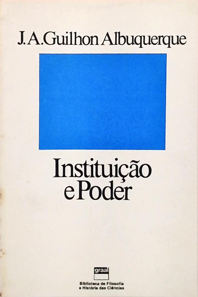 Instituição E Poder