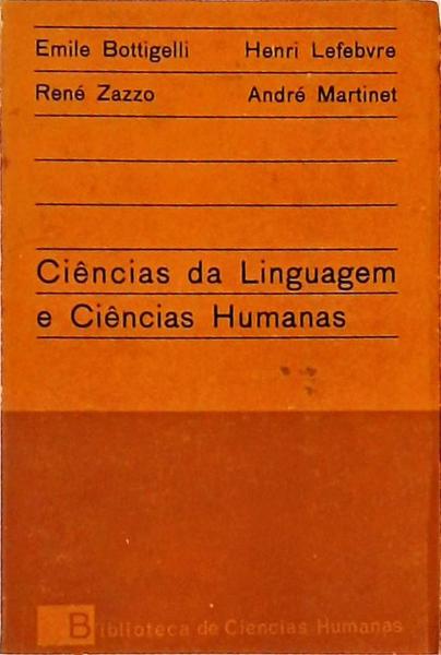 Ciências Da Linguagem E Ciências Humanas