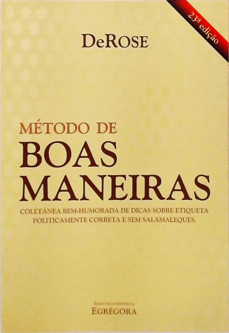 Método De Boas Maneiras