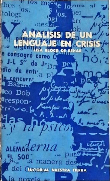 Analisis De Un Lenguaje En Crisis