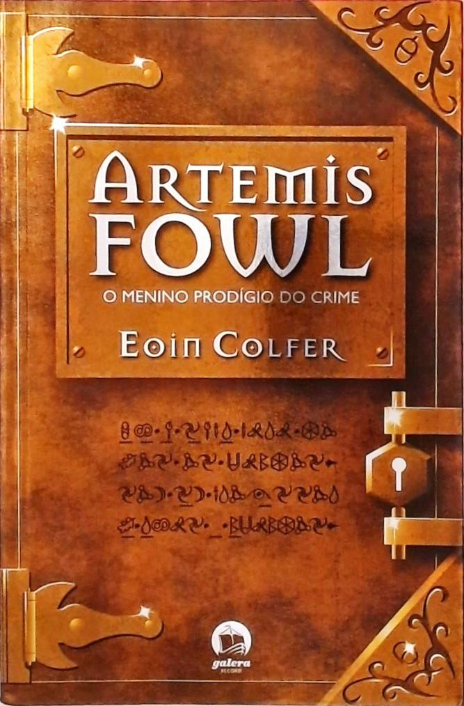 Livro Artemis Fowl - O Menino Prodigio Do Crime - Vol 01