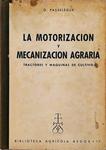 La Motorizacion Y Mecanizacion Agraria