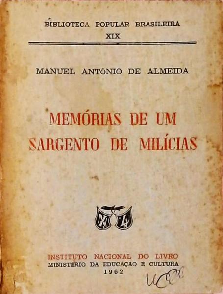 Memórias De Um Sargento De Milícias