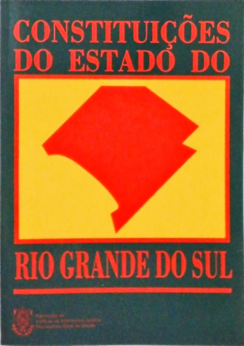Constituições do Estado do Rio Grande do Sul - 3 vols