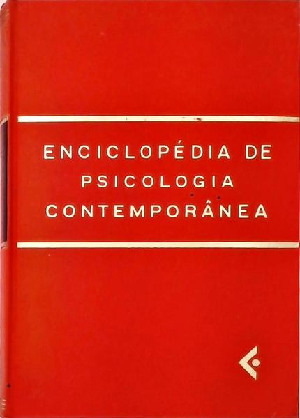 Enciclopédia De Psicologia Contemporânea - Volume 1 - Psicologia Geral