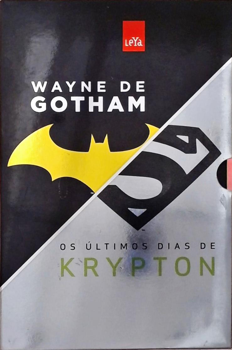 Wayne De Gotham / Os Últimos Dias De Krypton (Com caixa)