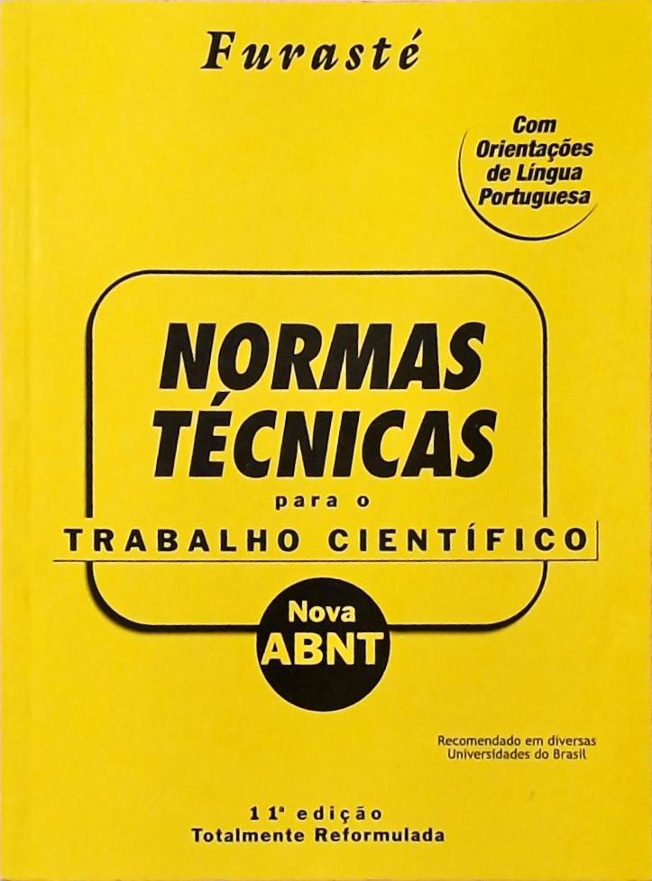 Normas Técnicas Para O Trabalho Científico