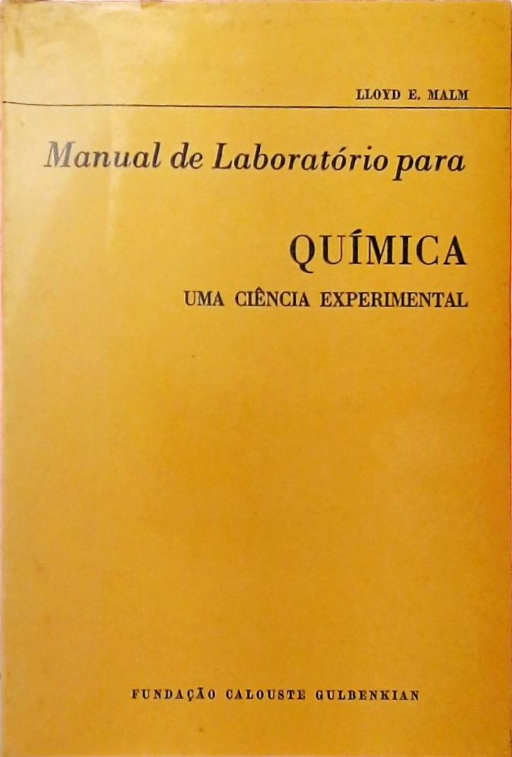 Manual de Laboratório para Química