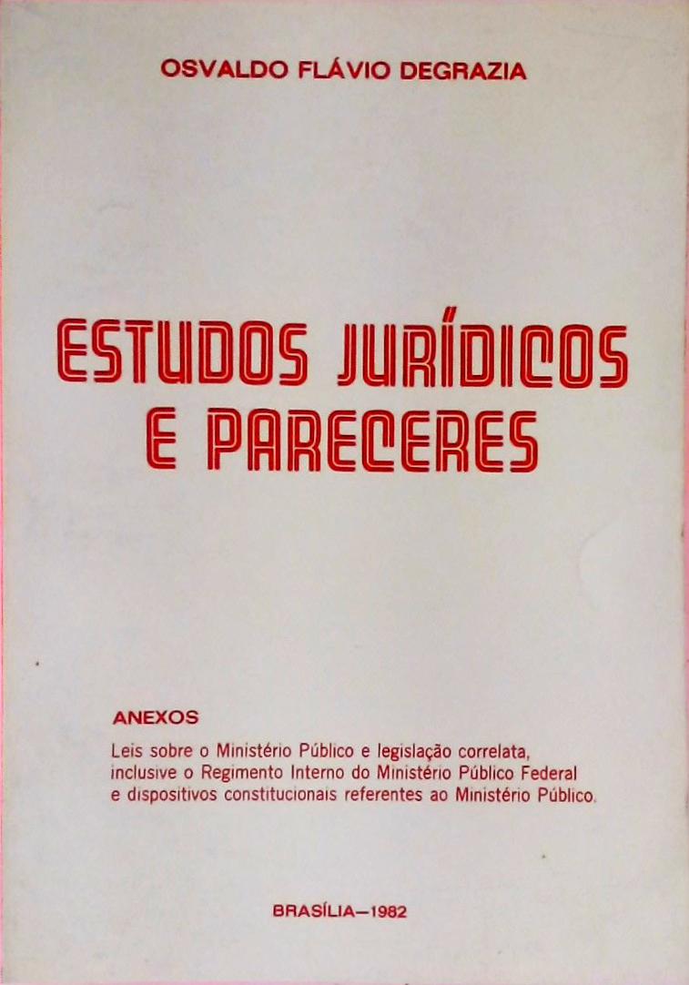 Estudos Jurídicos e Pareceres