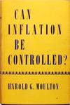 Can Inflation Be Controlled ?