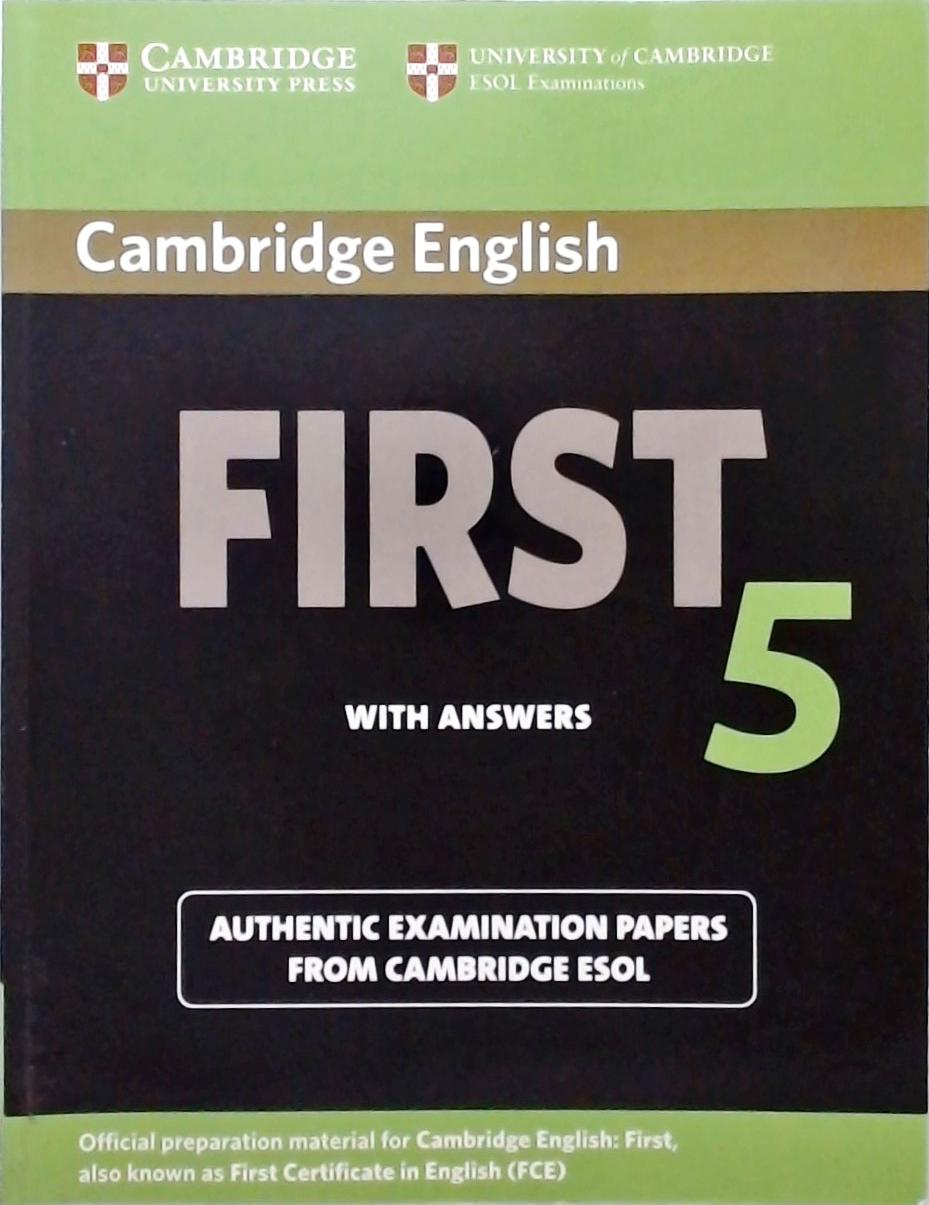 Cambridge English First 5