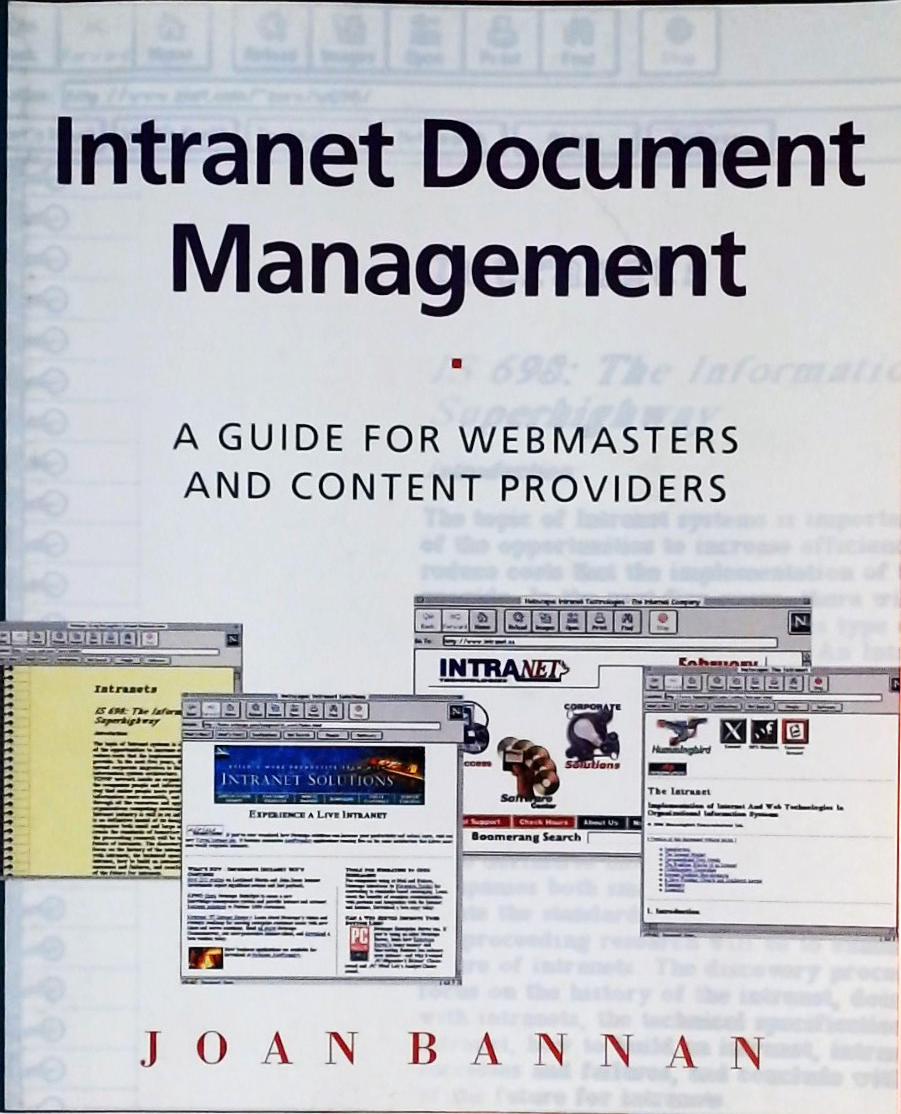 Intranet Documents Management A Guide For Webmasters And Content Providers