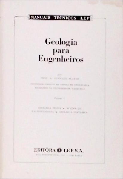 Geologia Para Engenheiros