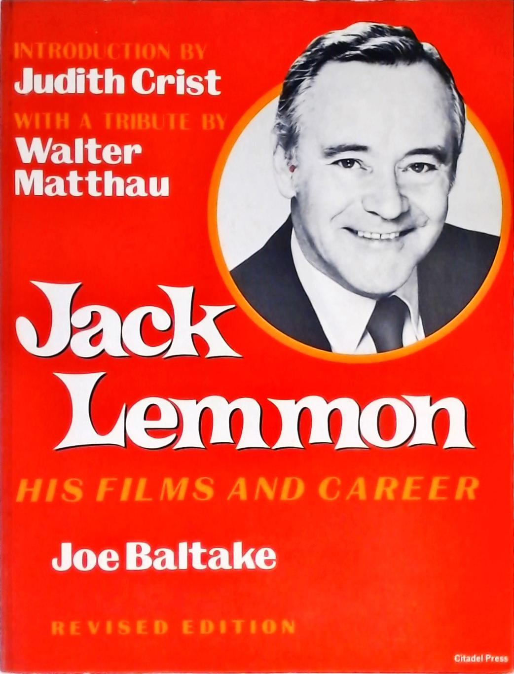 Jack Lemmon - His Films and Career