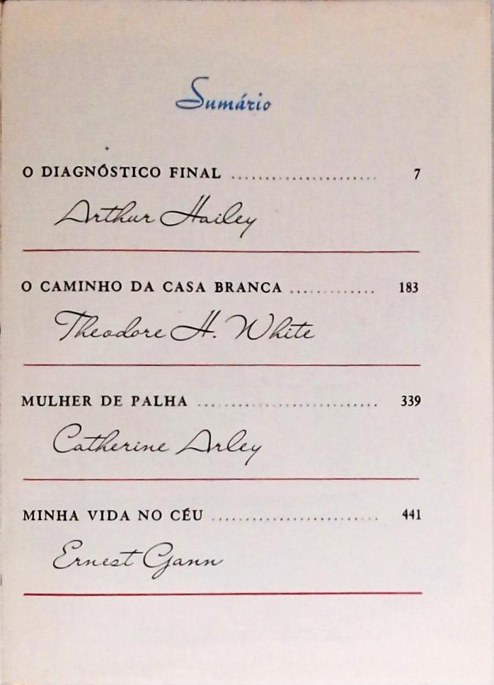 O Diagnóstico Final - O Caminho Da Casa Branca - Mulher De Palha - Minha Vida No Céu