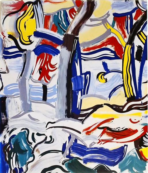 Roy Lichtenstein Brushstrokes: Four Decades