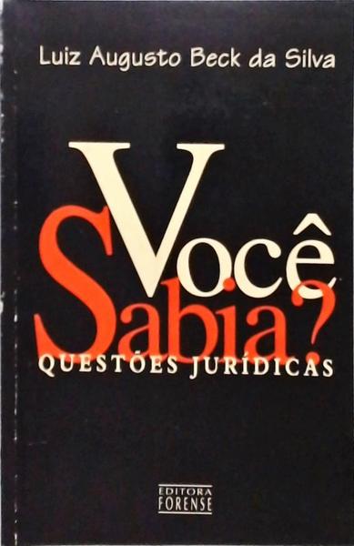 Você Sabia - Questões Jurídicas