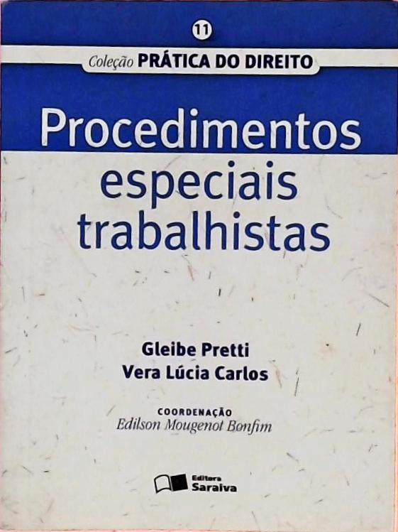 Procedimentos Especiais Trabalhistas