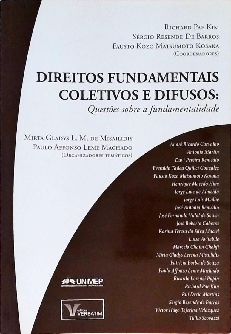 Direitos Fundamentais Coletivos e Difusos