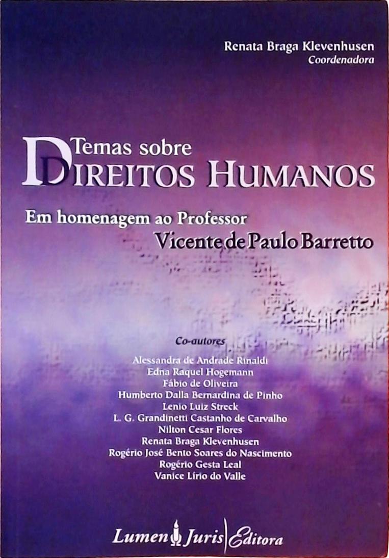 Temas sobre Direitos Humanos