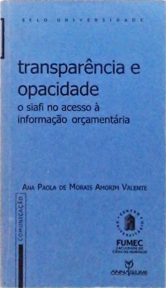 Transparência e Opacidade