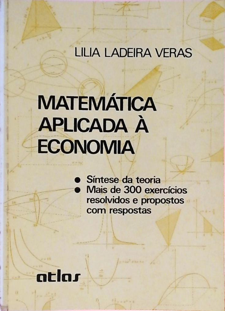 Matemática Aplicada À Economia