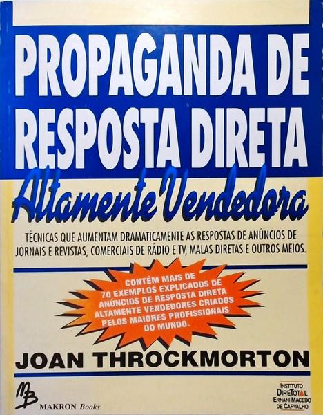 Propaganda De Resposta Direta Altamente Vendedora