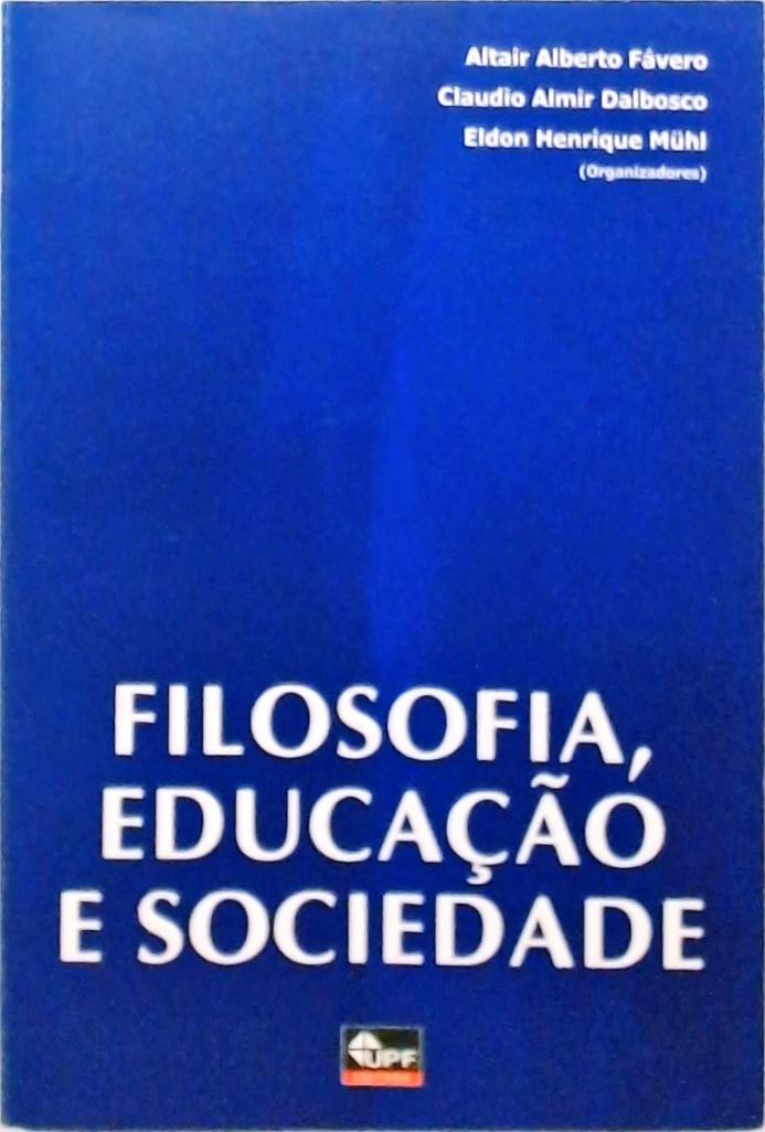 Filosofia Educação e Sociedade