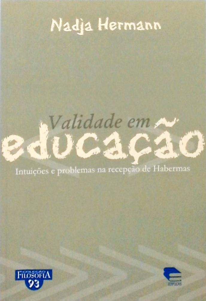 Validade Em Educação