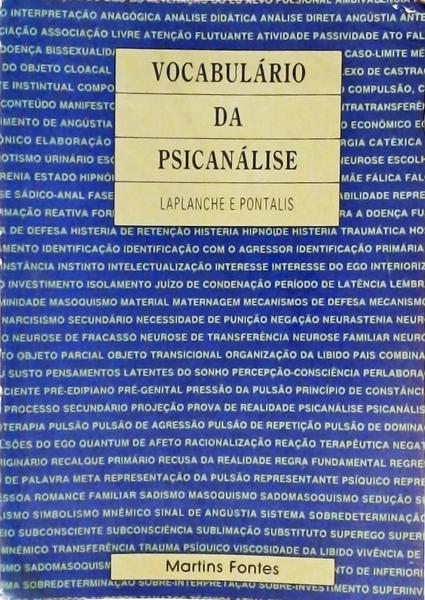 Vocabulário Da Psicanálise