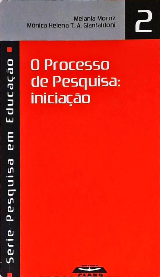 O Processo de Pesquisa - Iniciação